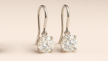 Durable & Affordable Moissanite Earrings UK Under £500