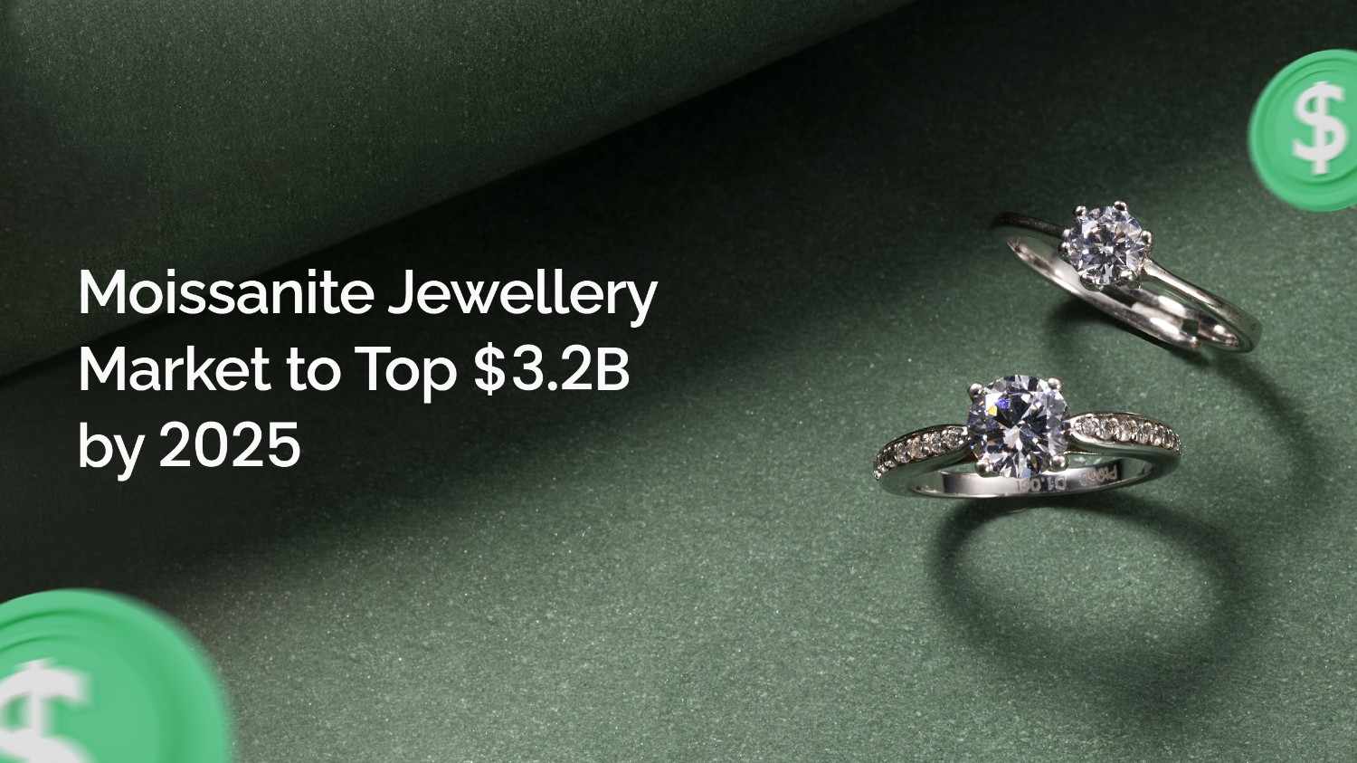 By 2025, Moissanite Rings Expected to Generate $1.45B in Revenue; Earrings and Bracelets to Pull $783M and $1.03B