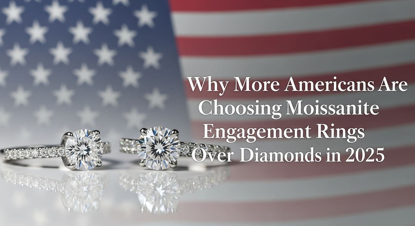 Why More Americans Are Choosing Moissanite Engagement Rings Over Diamonds in 2025