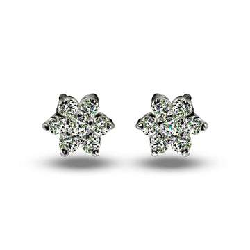 Flore Moissanite Earrings