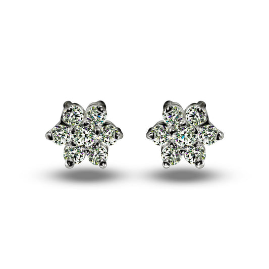 Flore Moissanite Earrings