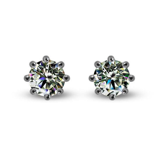 0.5 Carat Moissanite Earrings