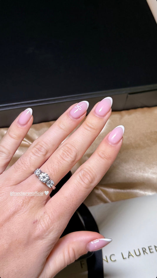 Enlightened Moissanite Engagement Ring