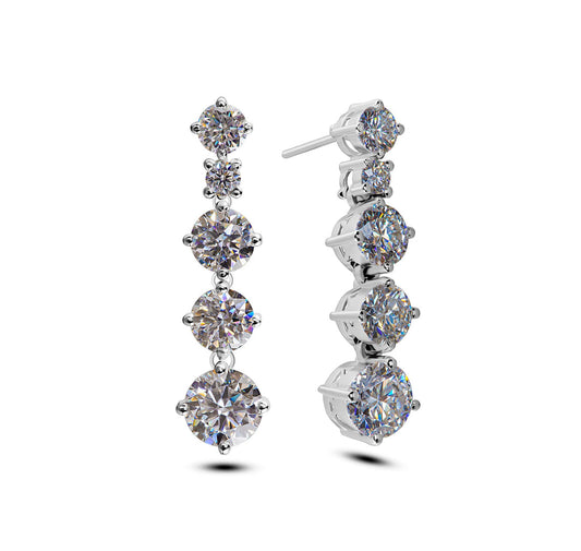 Elegance Moissanite Earrings
