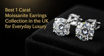Best 1 Carat Moissanite Earrings Collection in the UK for Everyday Luxury