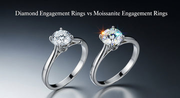 Diamond Engagement Rings vs Moissanite Engagement Rings