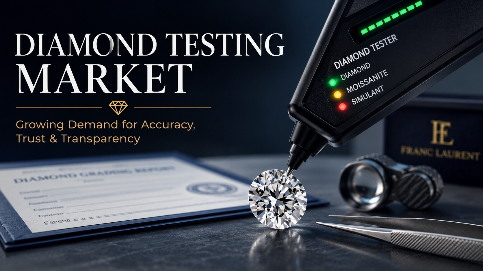 Diamond Testing Market Expected to Grow as Jewellery Authentication Becomes a Global Priority