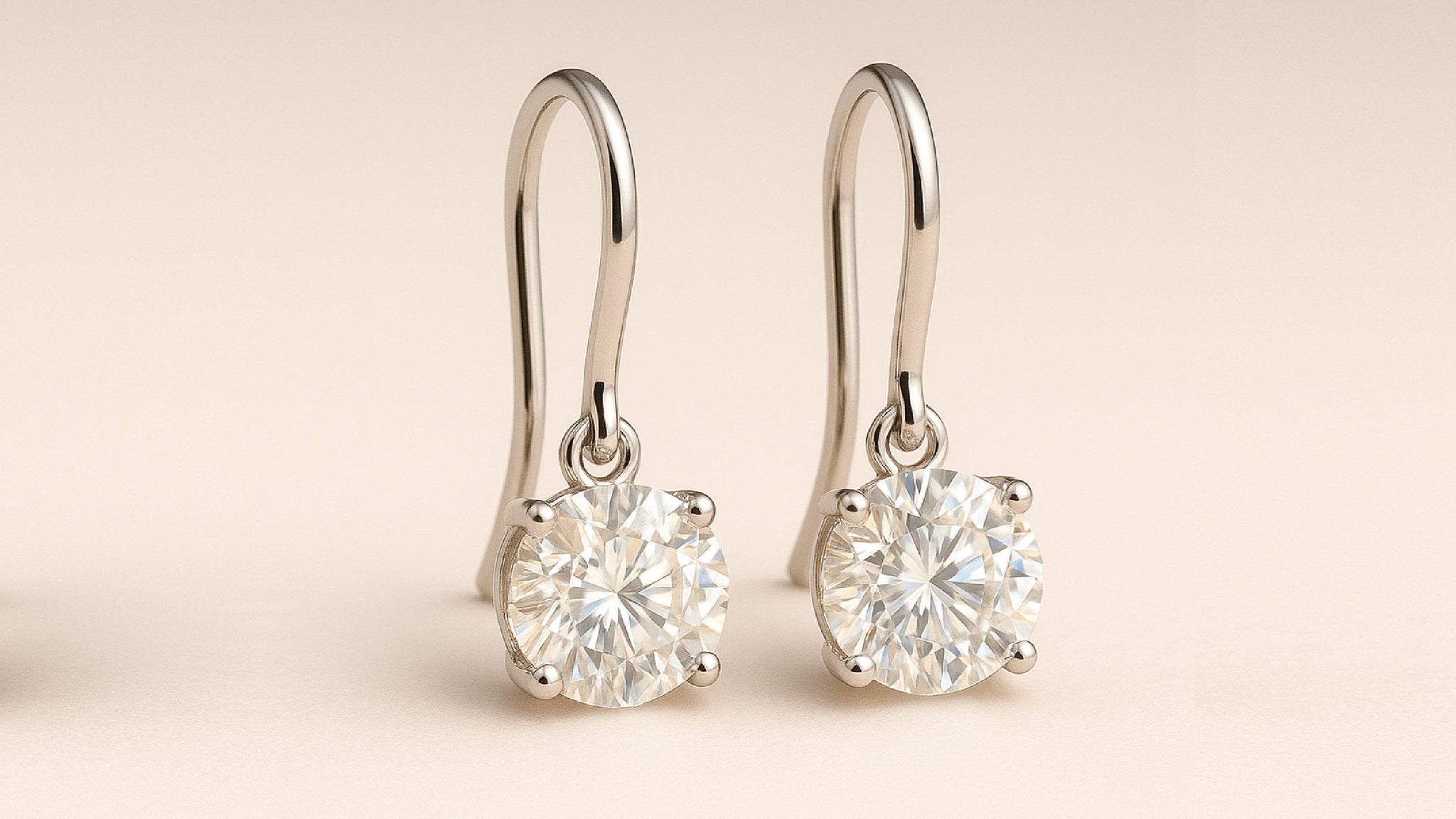 Durable & Affordable Moissanite Earrings UK Under £500
