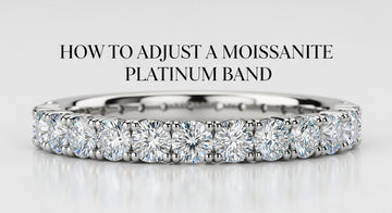 How to Adjust a Moissanite Platinum Band