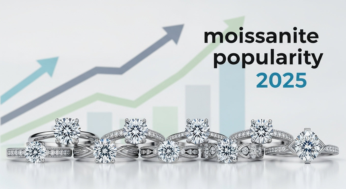 The Rise of Moissanite: Why It's Gaining Popularity in the U.S. in 2025