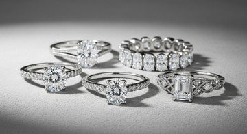 Best Affordable Wedding Rings Moissanite Under £500 in the UK