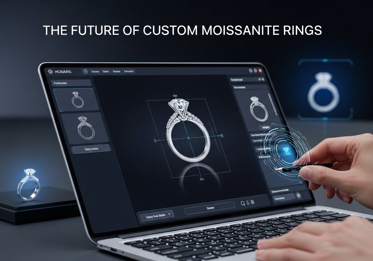 The Future of Custom Moissanite Rings: AI-Powered Design Tools