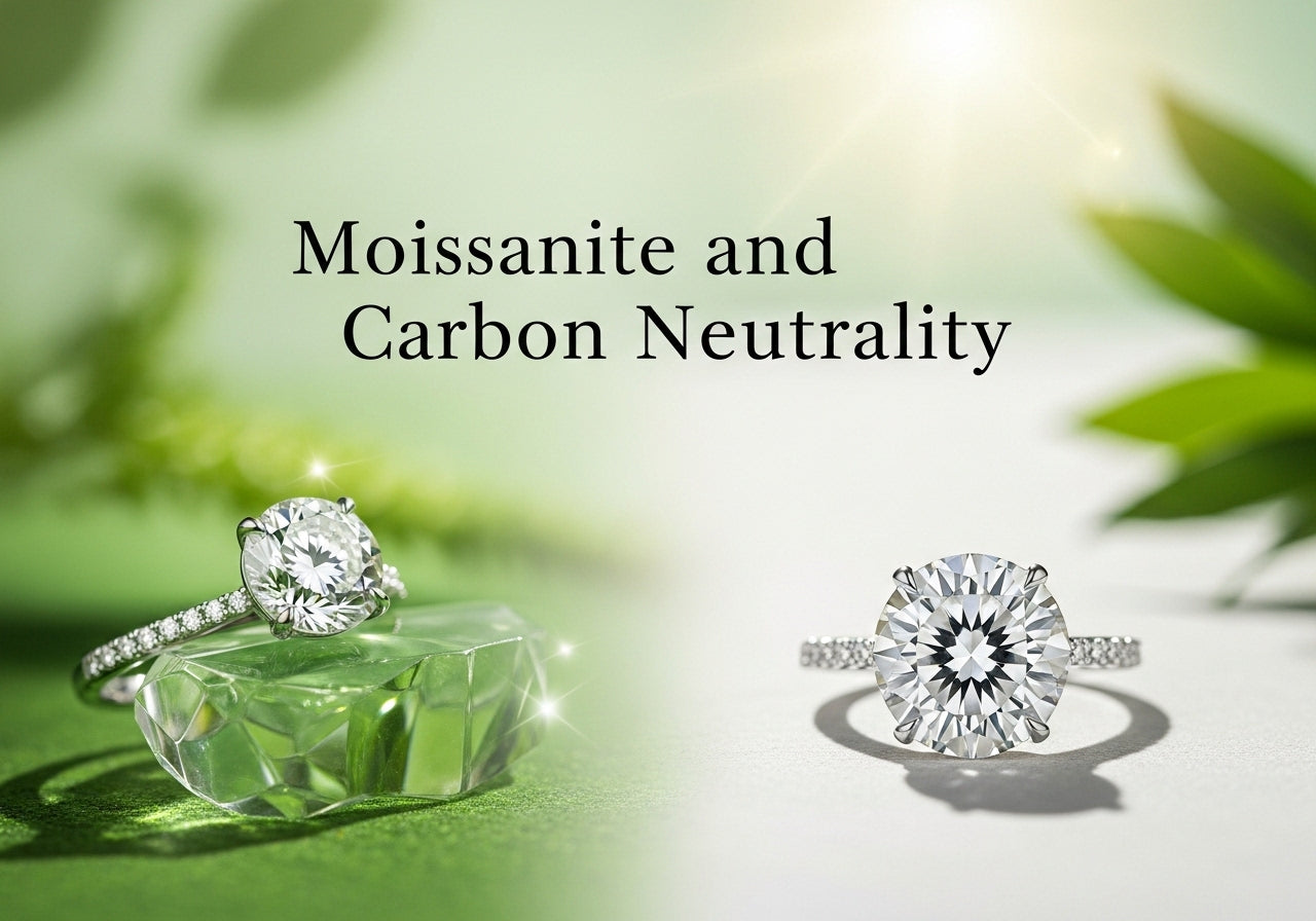 Moissanite and Carbon Neutrality: A Match Made for Modern Love