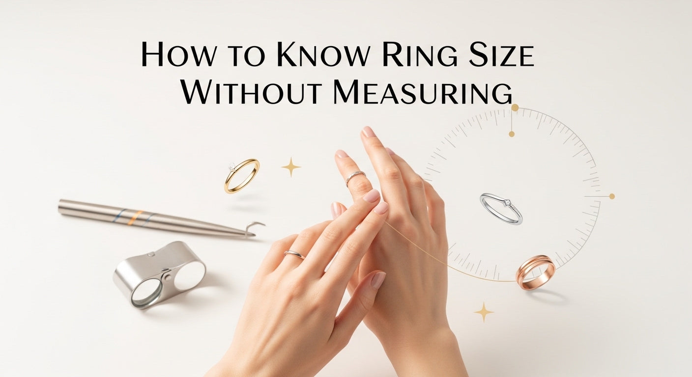How to Know Ring Size Without Measuring - Franc Laurent
