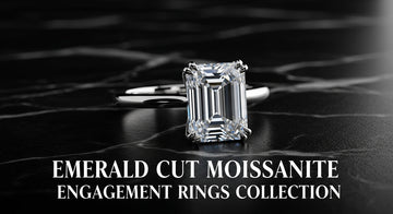 Emerald Cut Moissanite Engagement Rings UK Guide