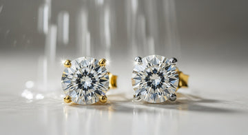 Shower with Moissanite Earrings