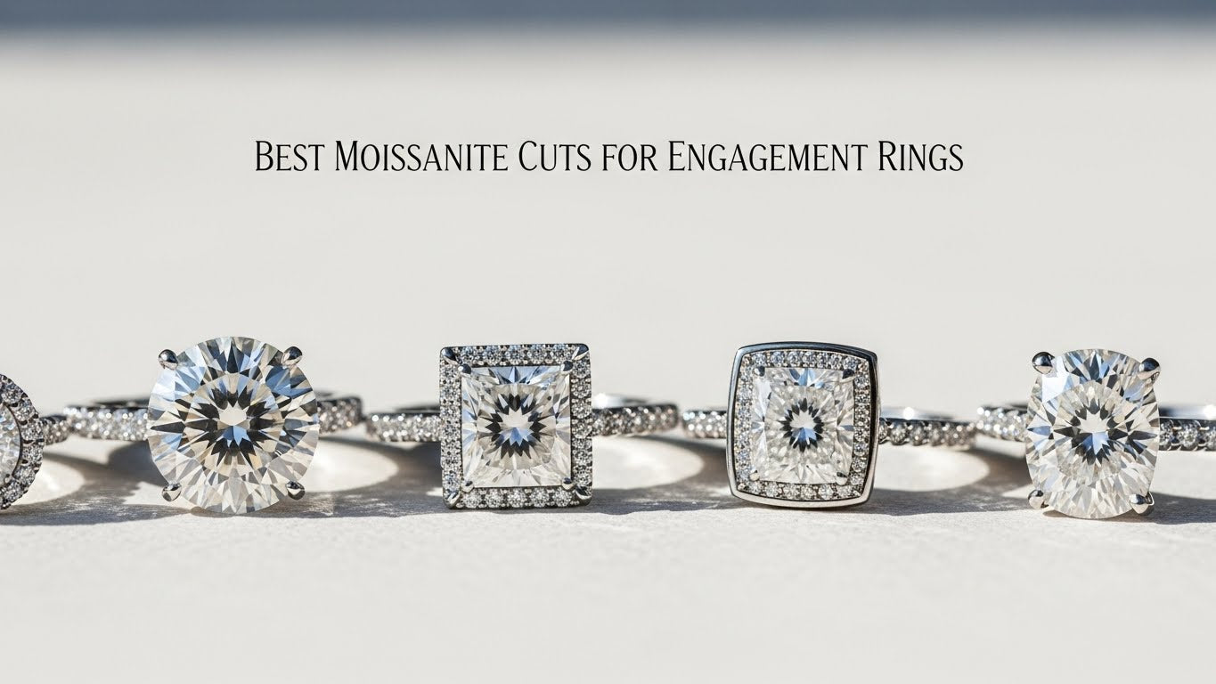 Best Moissanite Cuts for Engagement Rings That Sparkle Most in Natural Light (2025 Guide for US Shoppers)