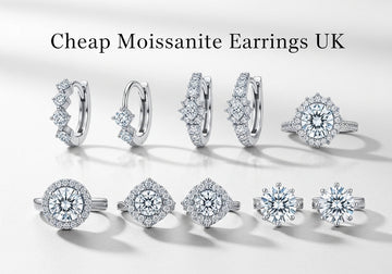 Cheap Moissanite Earrings UK: Stylish Options on a Budget