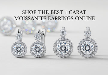 Shop the Best 1 Carat Moissanite Earrings Online