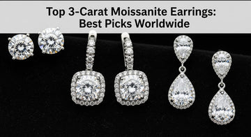 Top 3-Carat Moissanite Earrings: Best Picks Worldwide
