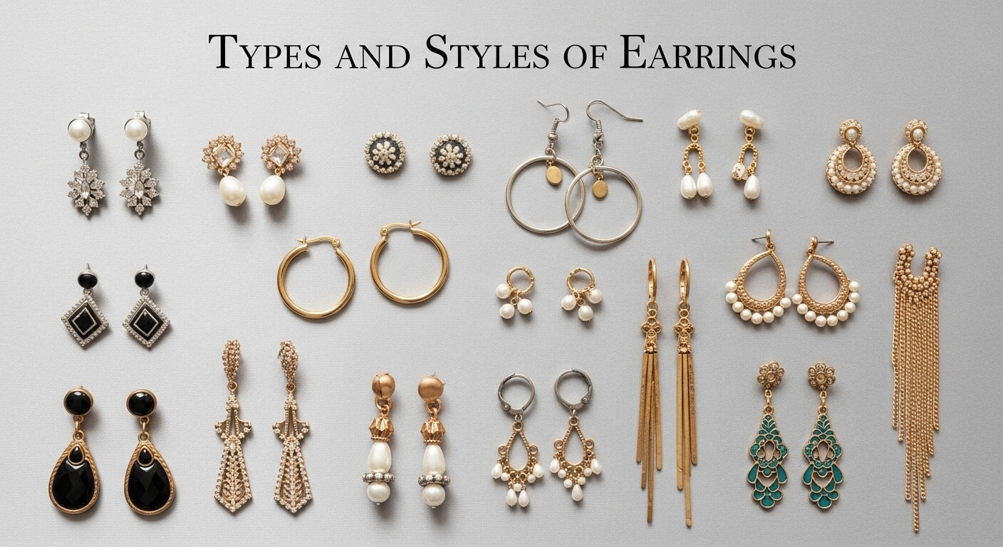 Types and Styles of Earrings