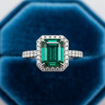 Moissanite & Gemstones Engagement Rings