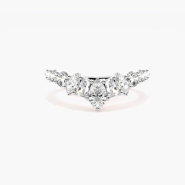 Calder Moissanite Wedding Ring