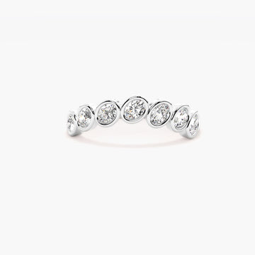 Beatrix Moissanite Wedding Ring