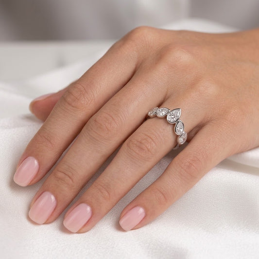 Tess Moissanite Wedding Ring