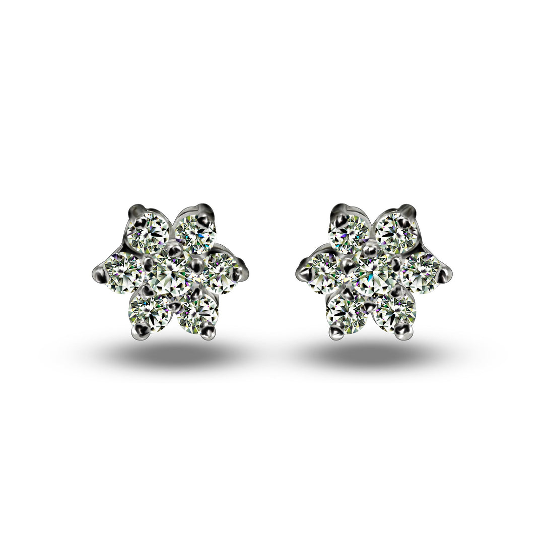 Flore Moissanite Earrings