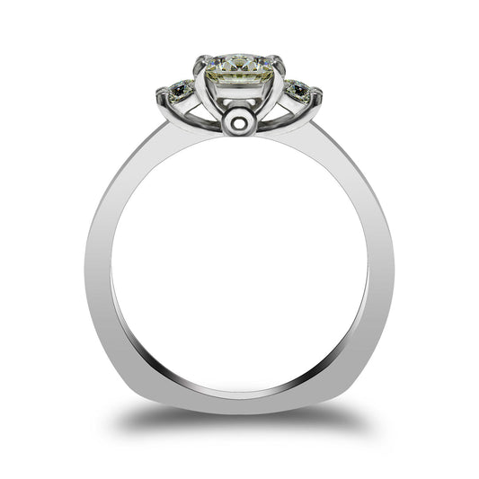 Moissanite Diamond Glamour Ring