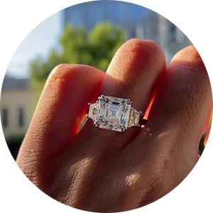 Asscher Cut <br>Engagement Rings