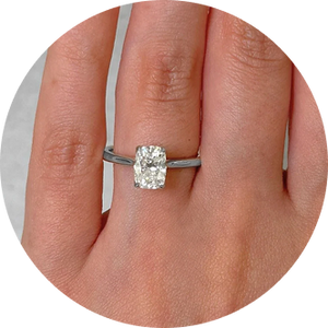 Cushion Cut <br>Engagement Rings