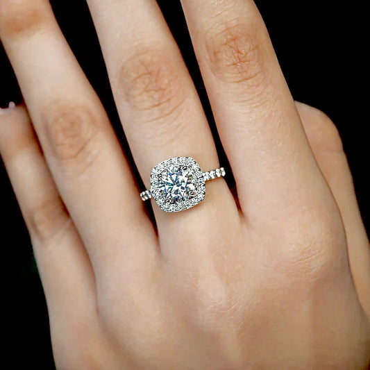 Moissanite Mystic Ring