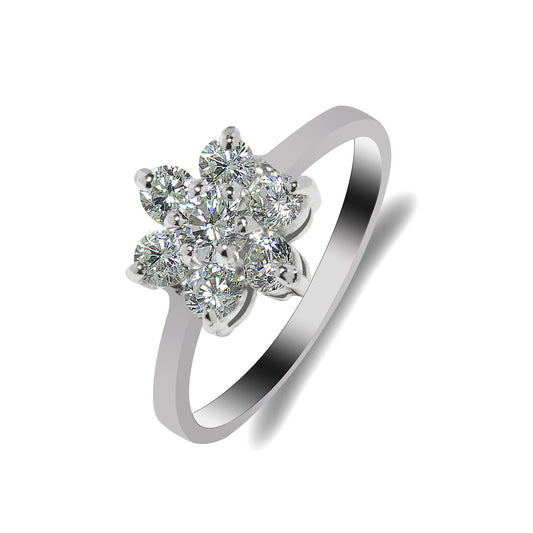 Moissanite Flore Ring