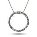 Ring of Sparkle Moissanite Pendant