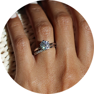 Round Cut <br> Engagement Rings
