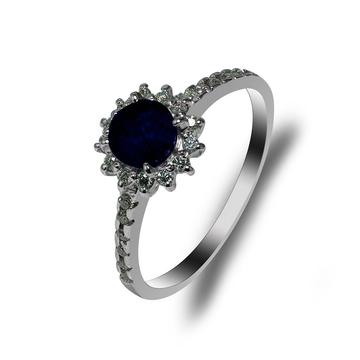 Sapphire Gleam Ring