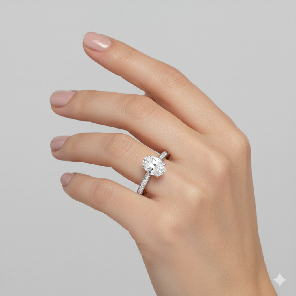 oval-cut-moissanite-solitaire-engagement-ring-with-pave-set-shoulders-franc-laurent