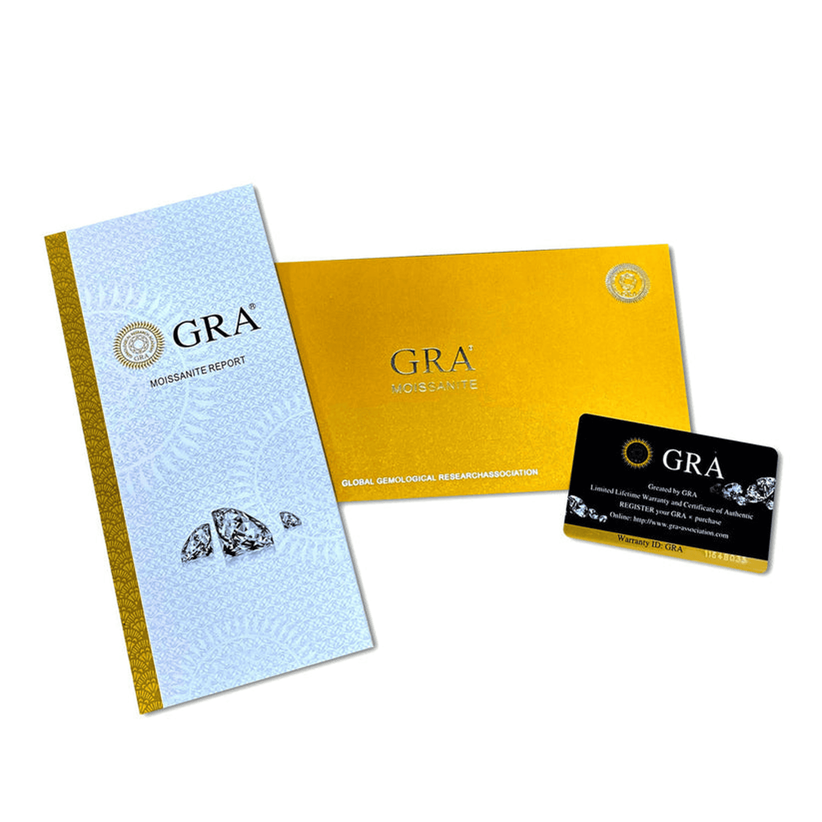 Moissanite GRA Certificate 